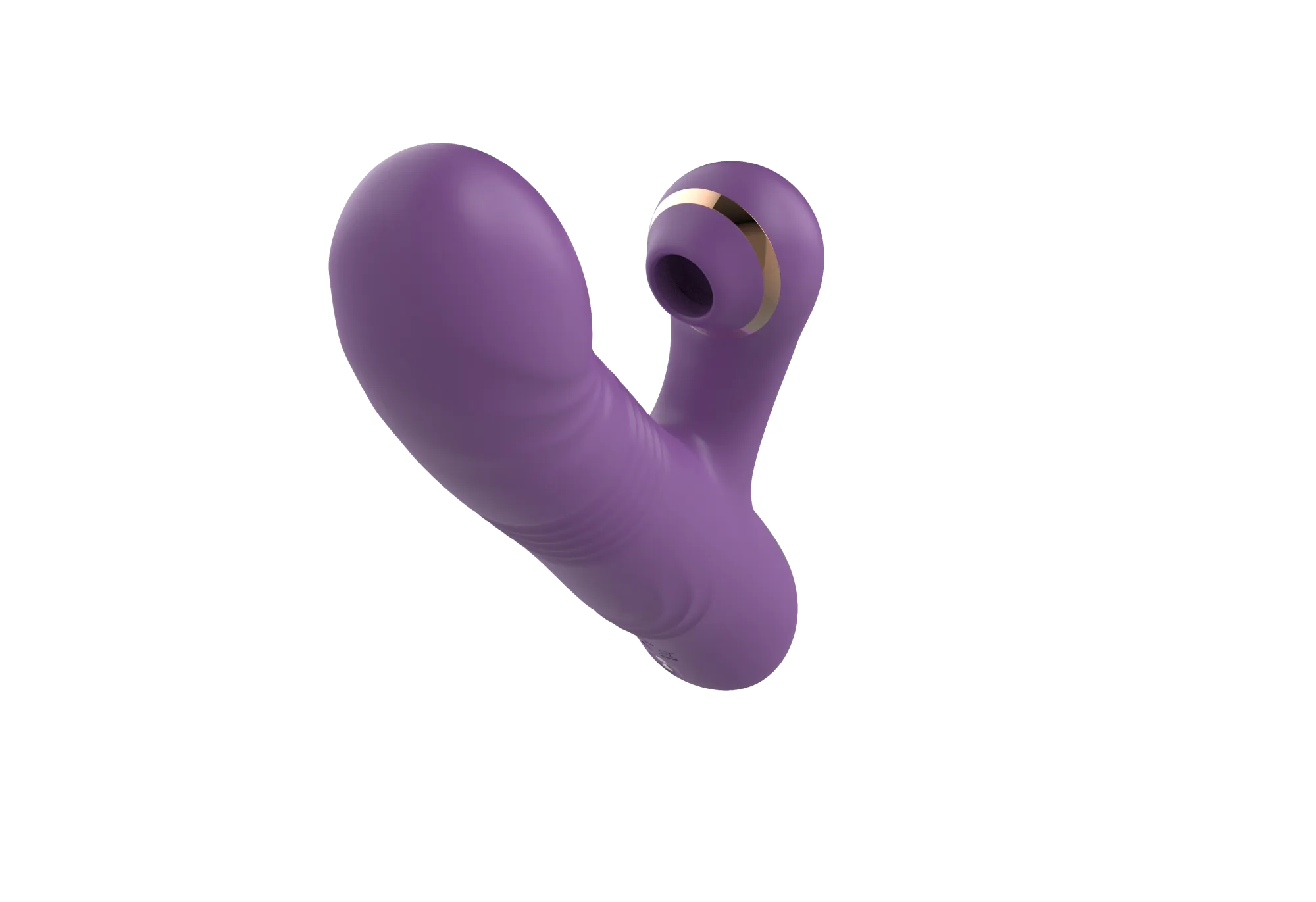 силиконовый вибратор с возвратно-поступательной стимуляцией sw24126-purple в Москве