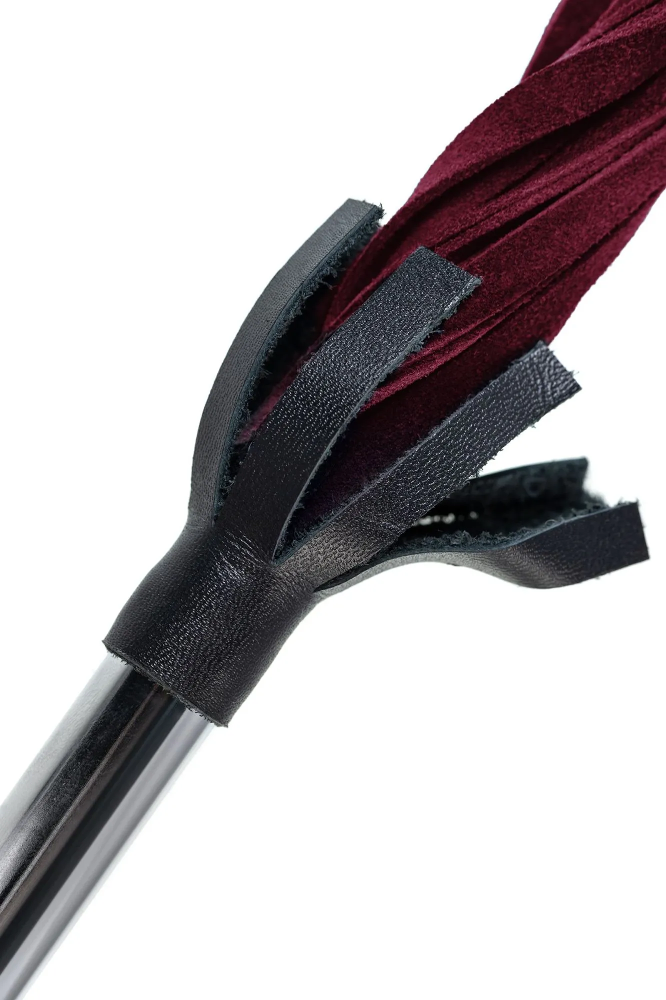 плеть pecado bdsm, «бургундия», натуральный велюр, красная в Москве