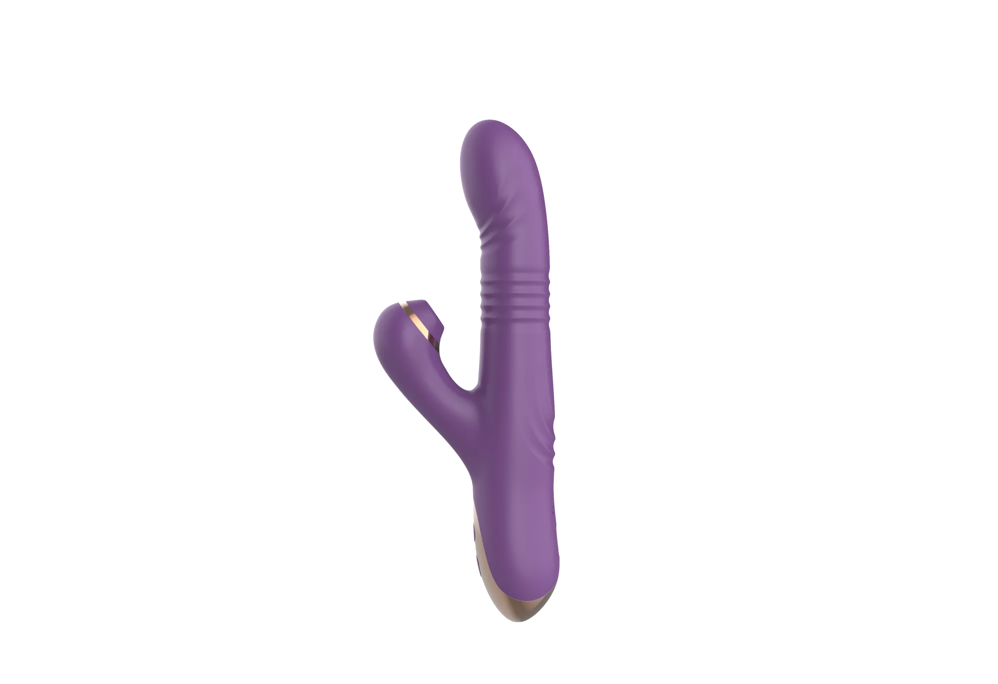 силиконовый вибратор с возвратно-поступательной стимуляцией sw24126-purple в Москве