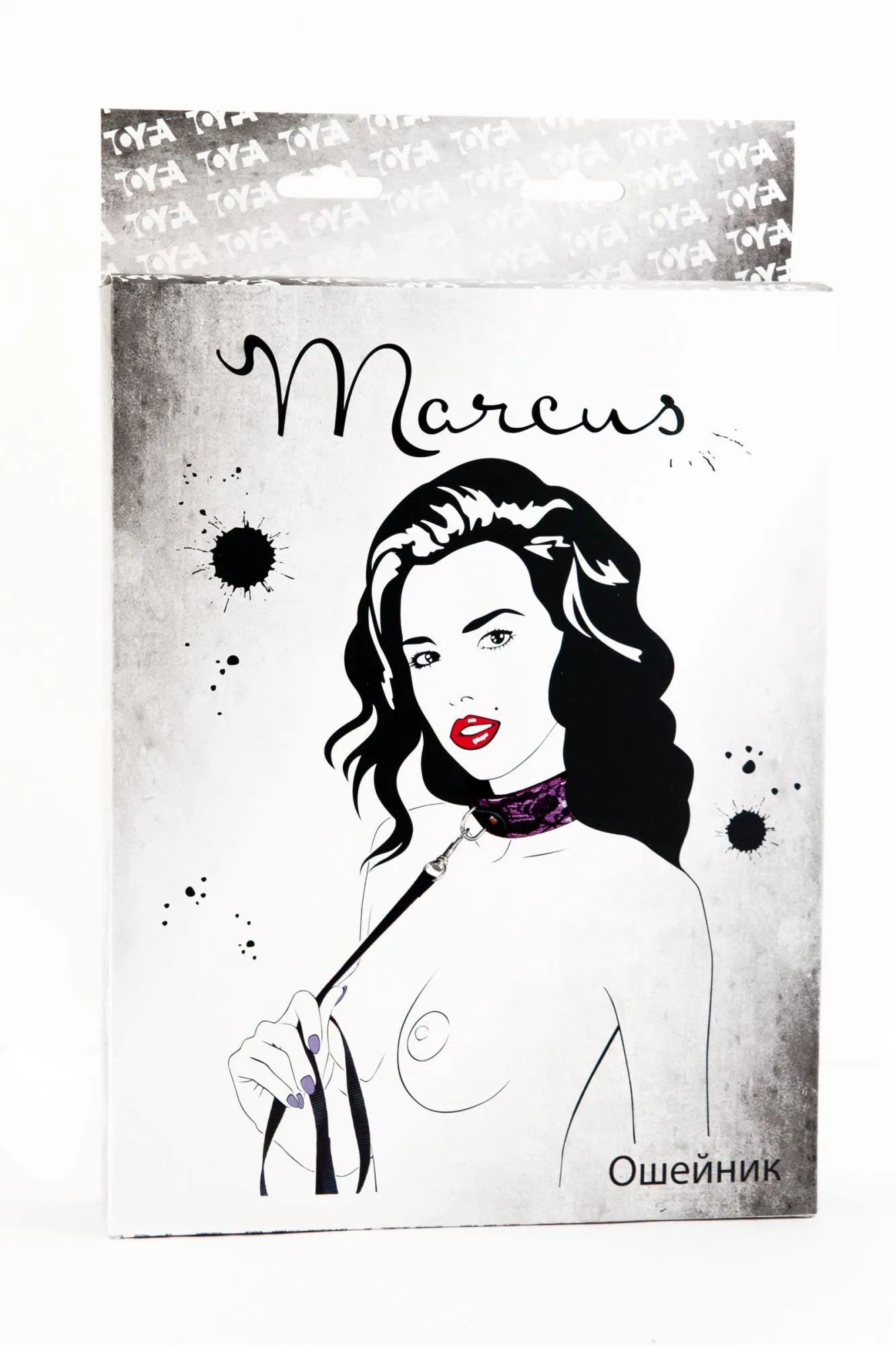 кружевной ошейник toyfa marcus, розовый, 44,5 см в Москве