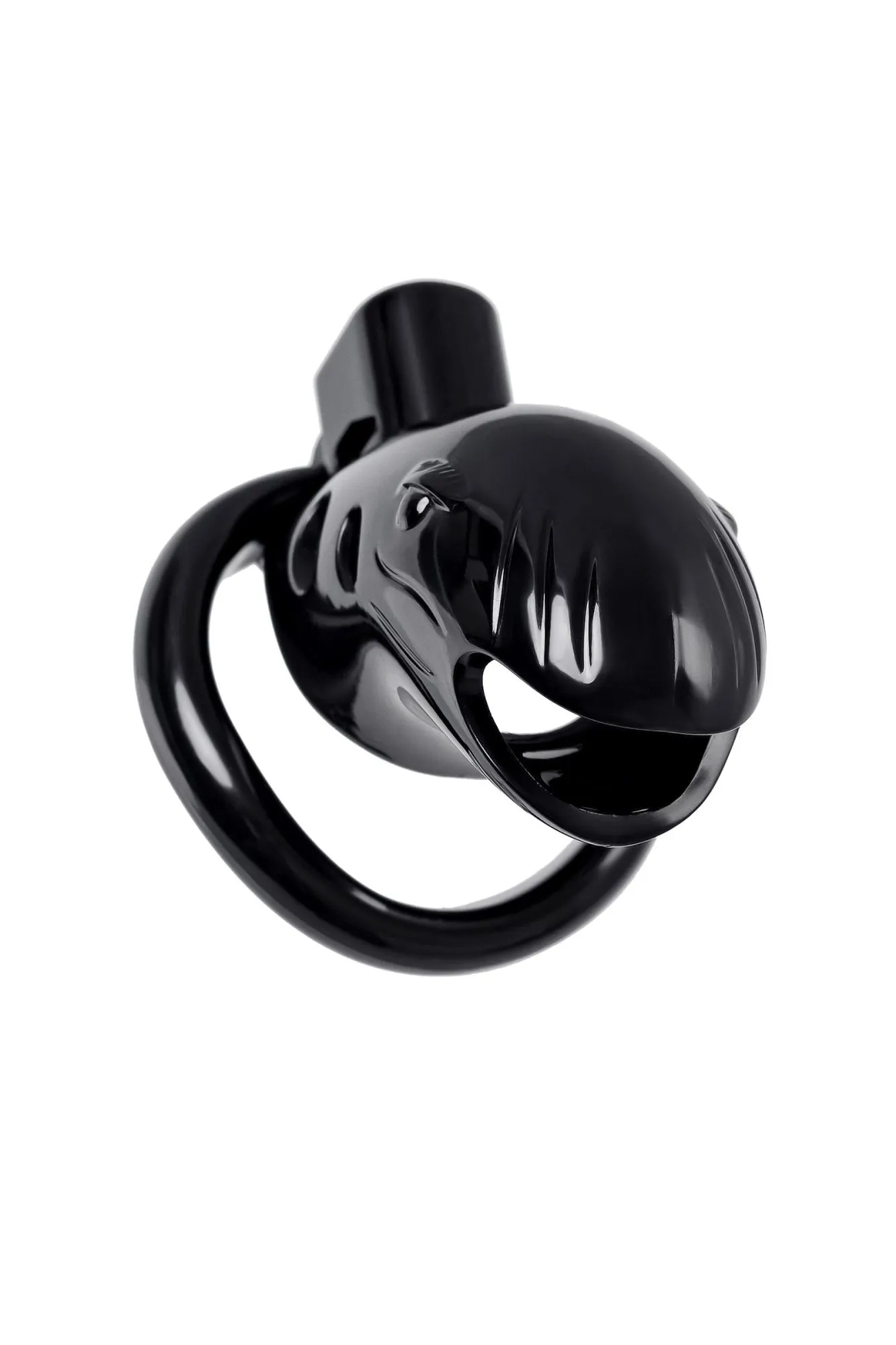 пояс верности мужской black&red by toyfa, abs пластик, черный, 10 см в Москве