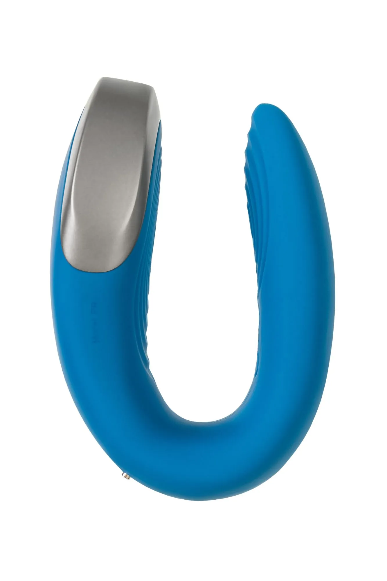 многофункциональный стимулятор для пар satisfyer partner double love, силикон, синий, 9 см в Москве