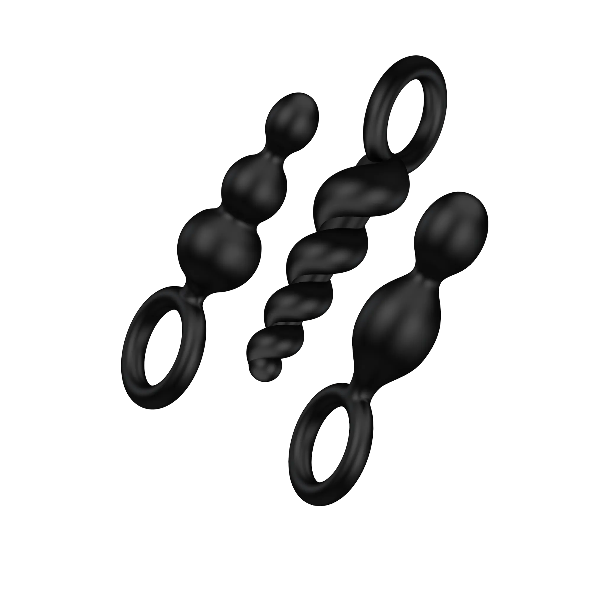 комплект анальных стимуляторов satisfyer black 000756sa в Москве