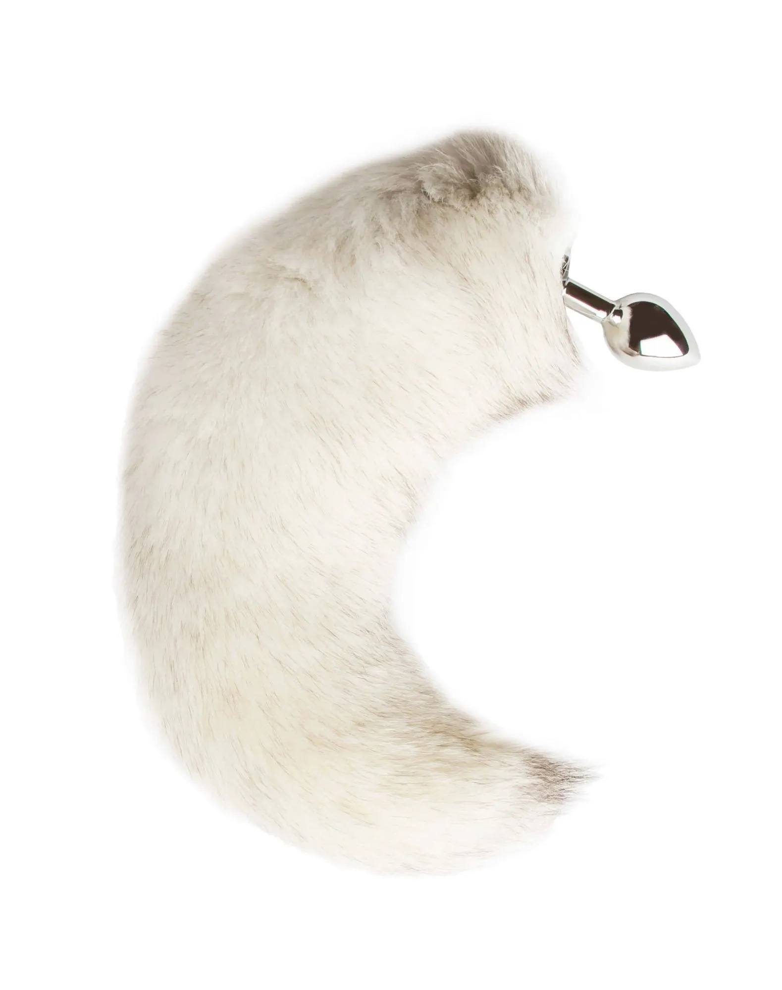 пробка анальная со съемным белым хвостом в Москве