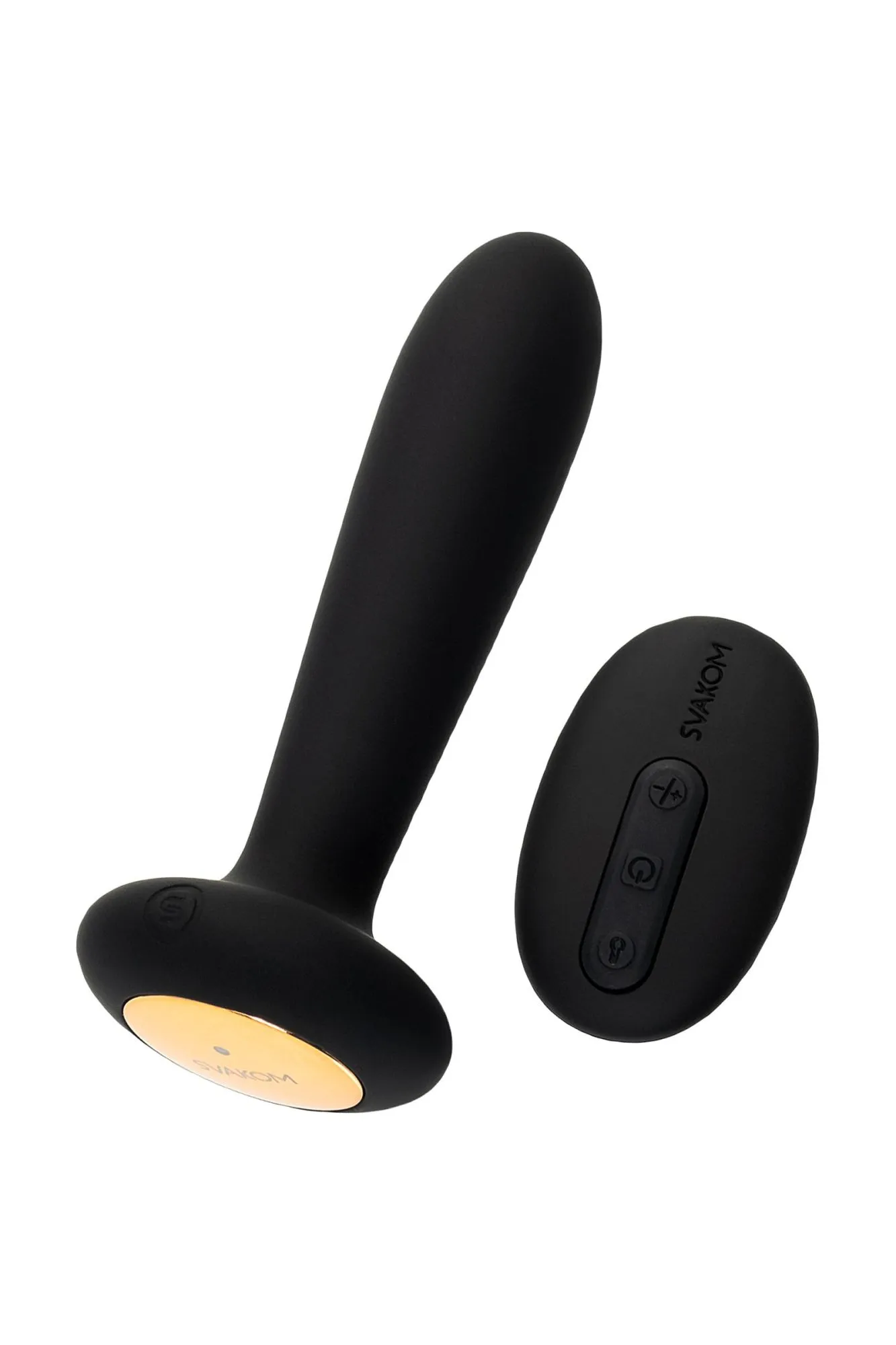 анальная втулка svakom primo, с подогревом, силикон, черный в Москве