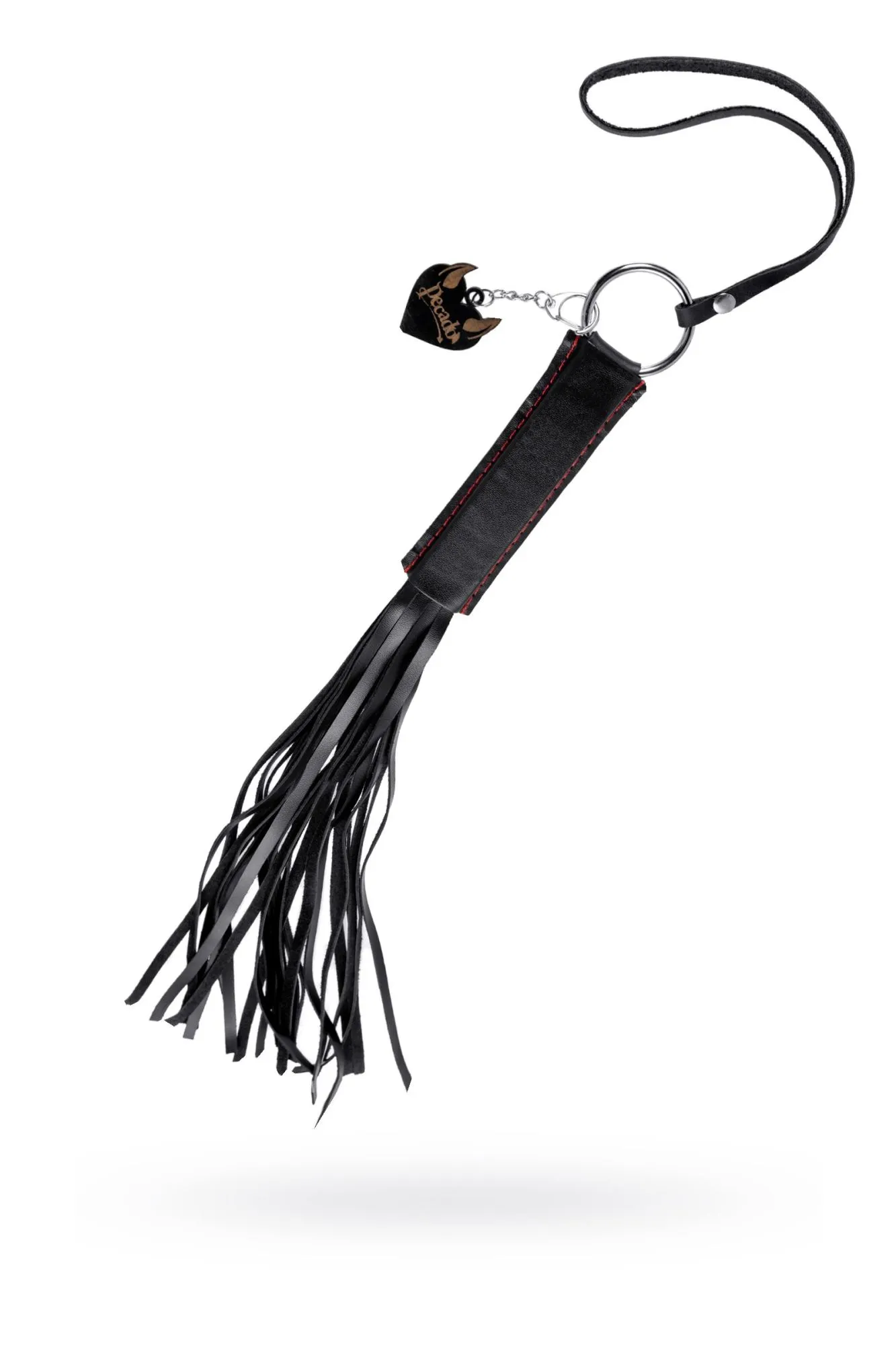 плеть pecado bdsm, «классическая», натуральная кожа, чёрная в Москве