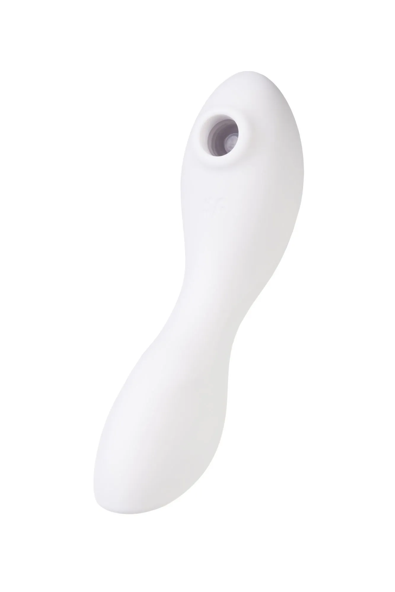 вакуумный стимулятор клитора satisfyer curvy trinity 5+, белый в Москве