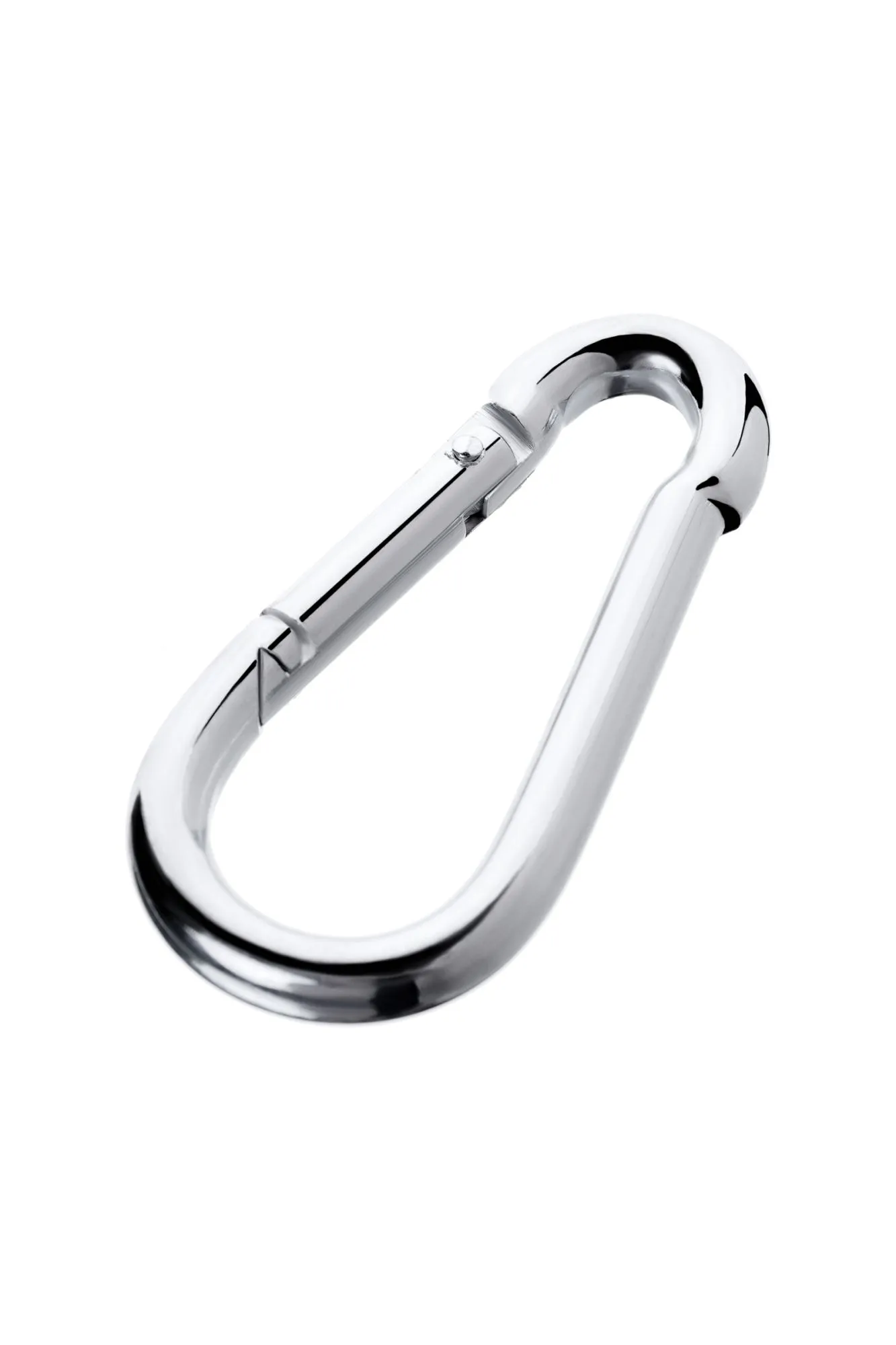 карабин toyfa metal, металл, серебряный, 5 см в Москве