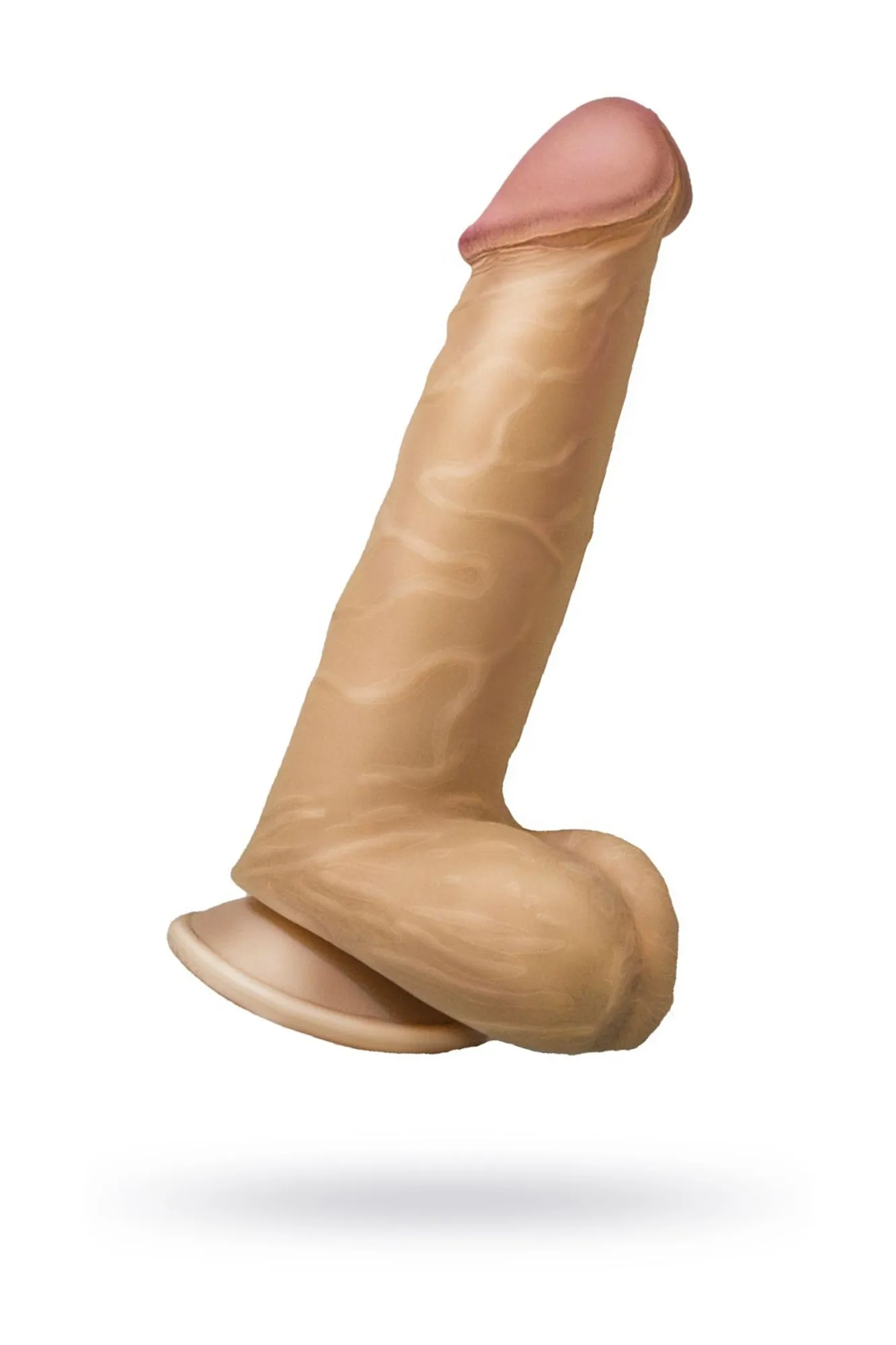 фаллоимитатор неоскин на присоске human copy lovetoy, tpr, телесный, 17 см в Москве