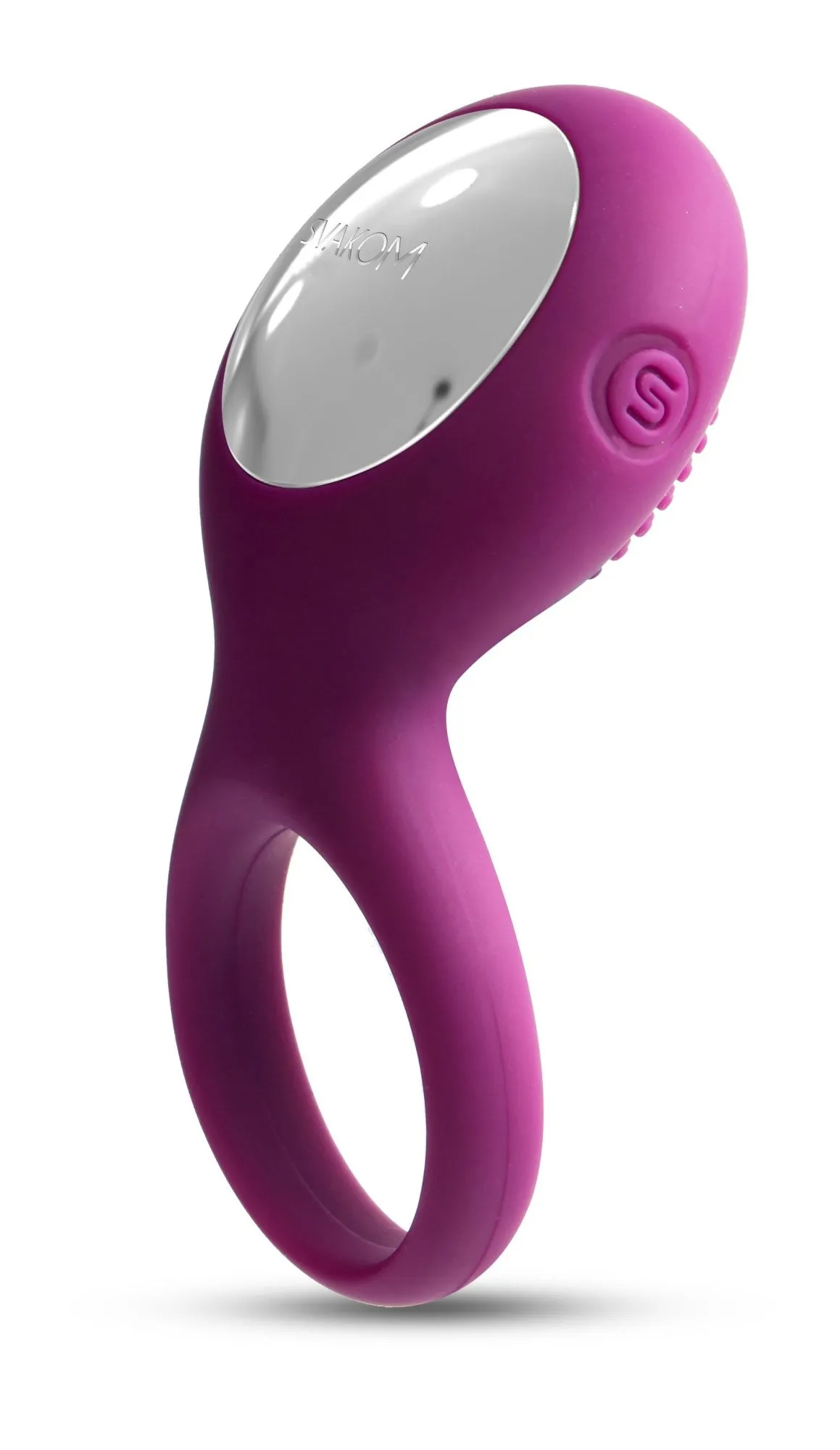 виброкольцо со стимулятором svakom tyler, фиолетовое в Москве