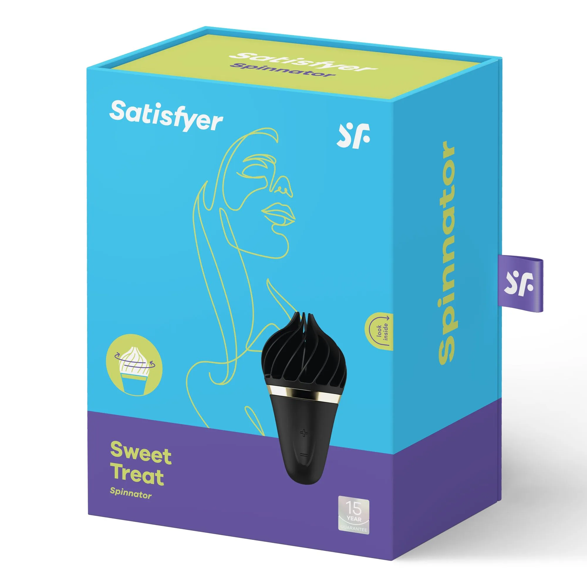вибростимулятор satisfyer sweet treat black 000893sa в Москве