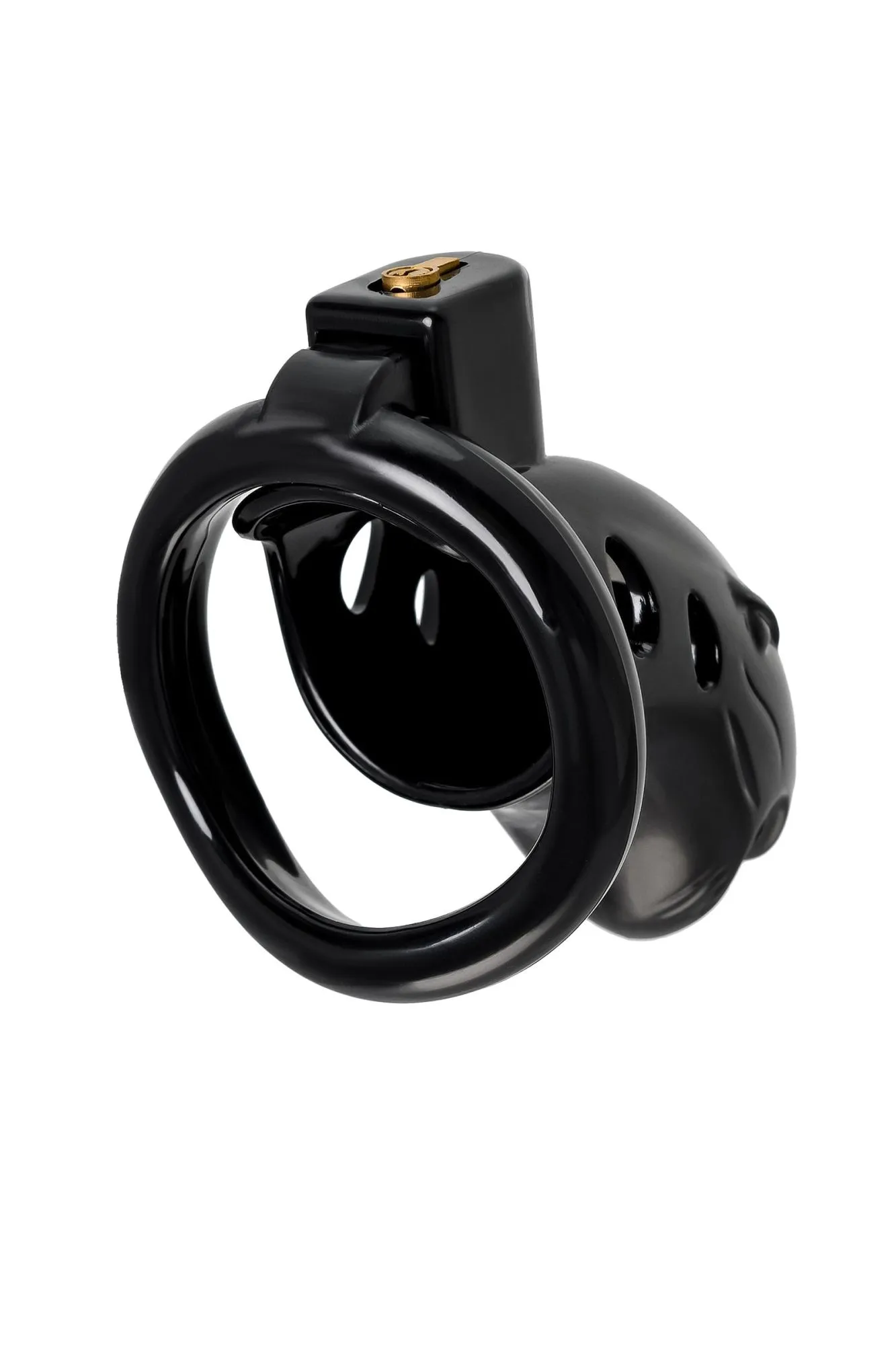 пояс верности мужской black&red by toyfa, abs пластик, черный, 10 см в Москве