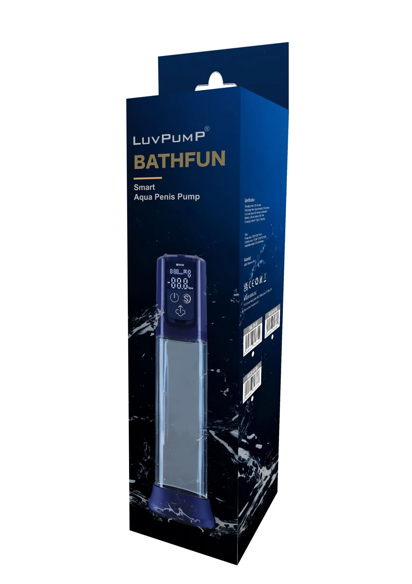 вакуумная помпа realov bathfun pro ai aqua penis pump zd-65-ka в Москве