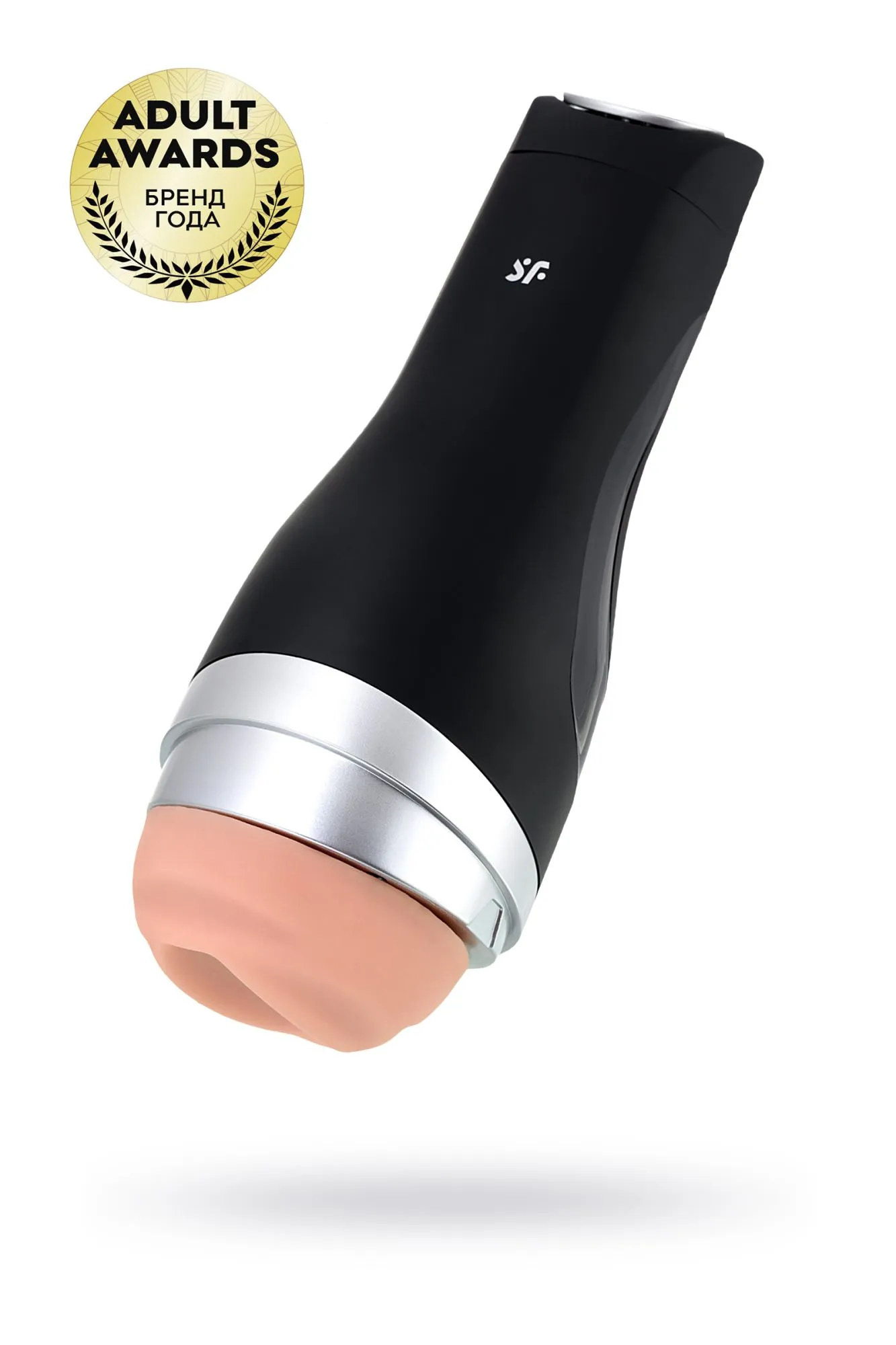 мастурбатор нереалистичный satisfyer men classic, tpe, серебристый, 25,4 см. в Москве