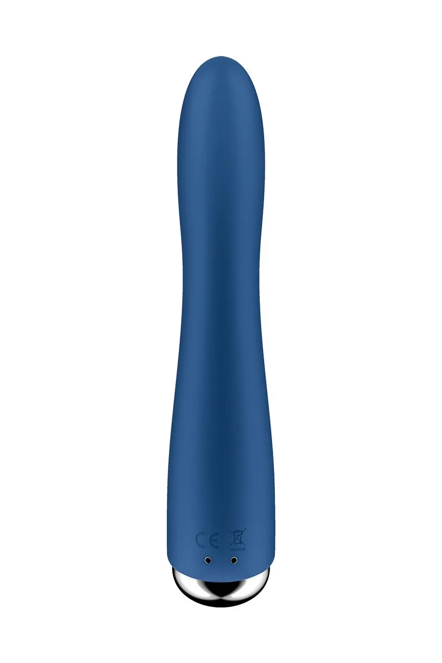 вибратор для точки g с ротацией satisfyer spinning vibe 1, силикон, синий, 17,8 см в Москве