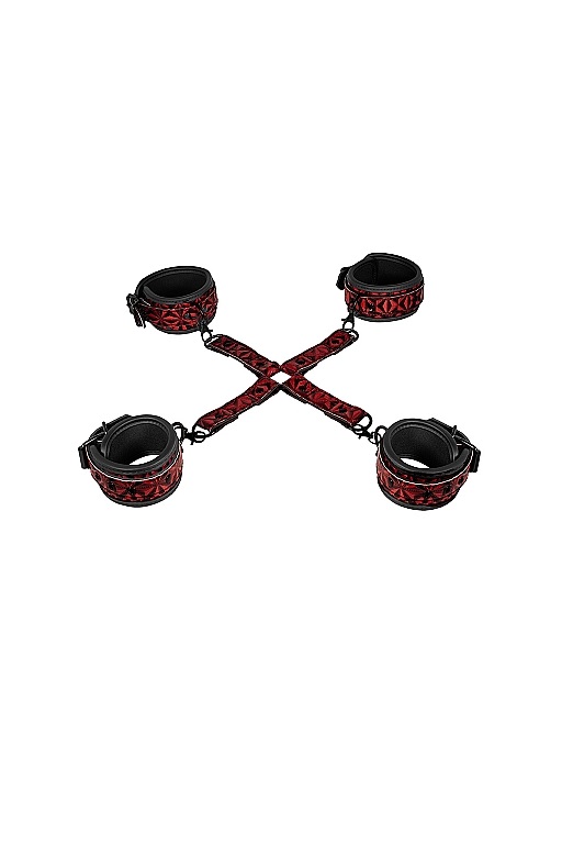 крестообразные наручники (оковы, фиксаторы) для рук и ног luxury hogtie в Москве