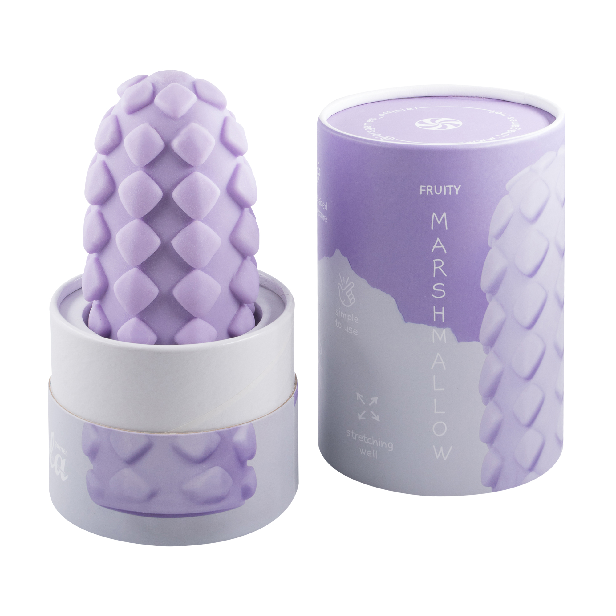 мастурбатор marshmallow maxi fruity purple 8073-03lola в Москве