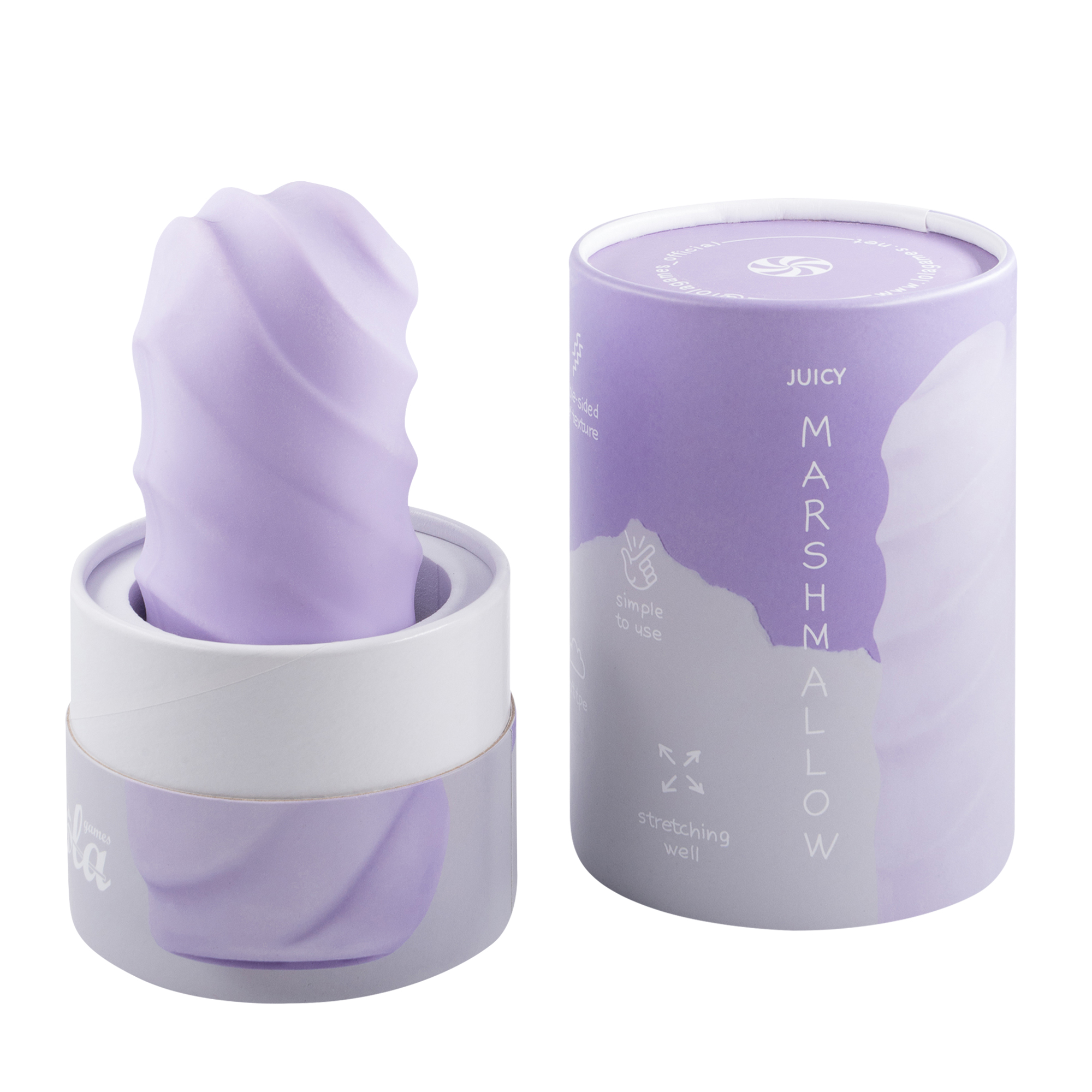 мастурбатор marshmallow maxi juicy purple 8074-03lola в Москве