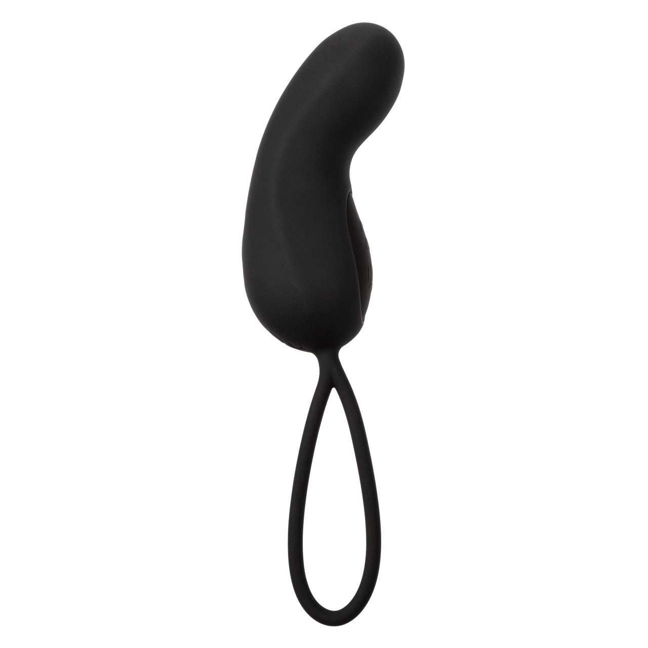 компактный вибромассажер с управлением при помощи пульта silicone remote rechargeable curve в Москве