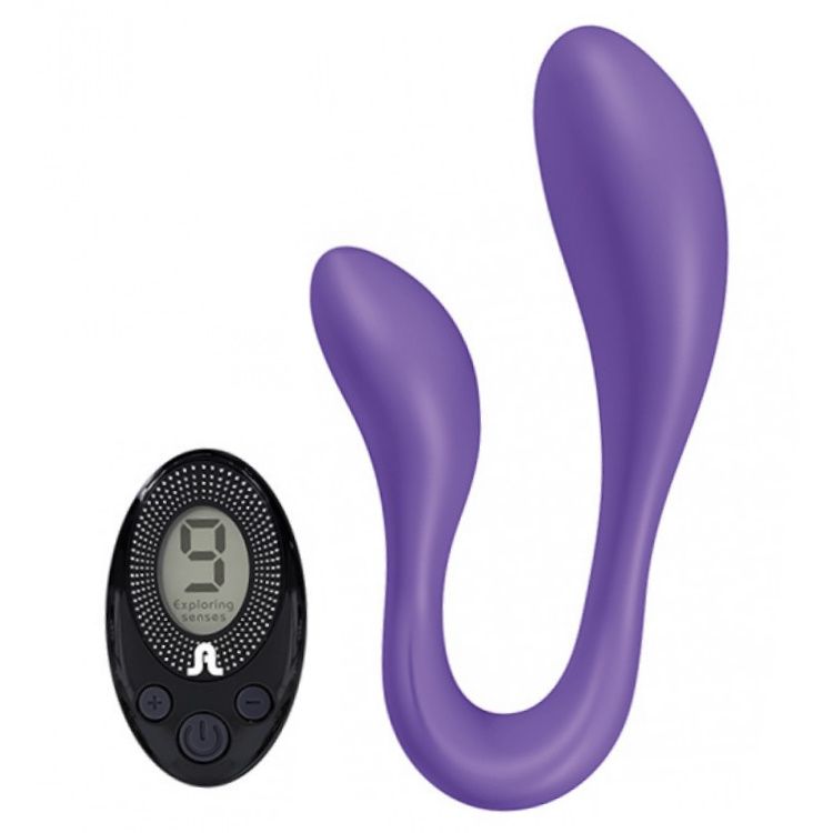 вибратор для пар adrien lastic couple secrets ii с пультом, фиолетовый в Москве