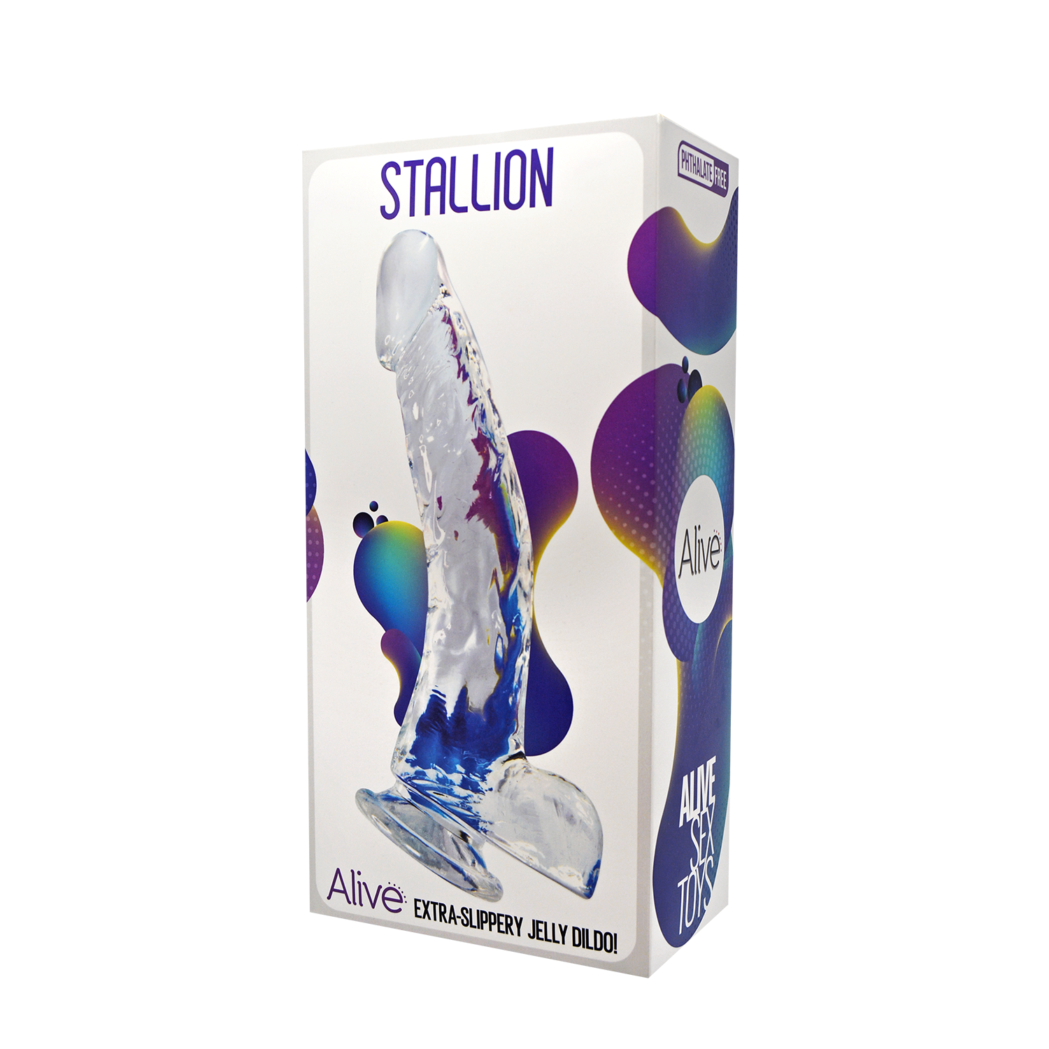 фаллоимитатор stallion (jelly clear) 20670al в Москве
