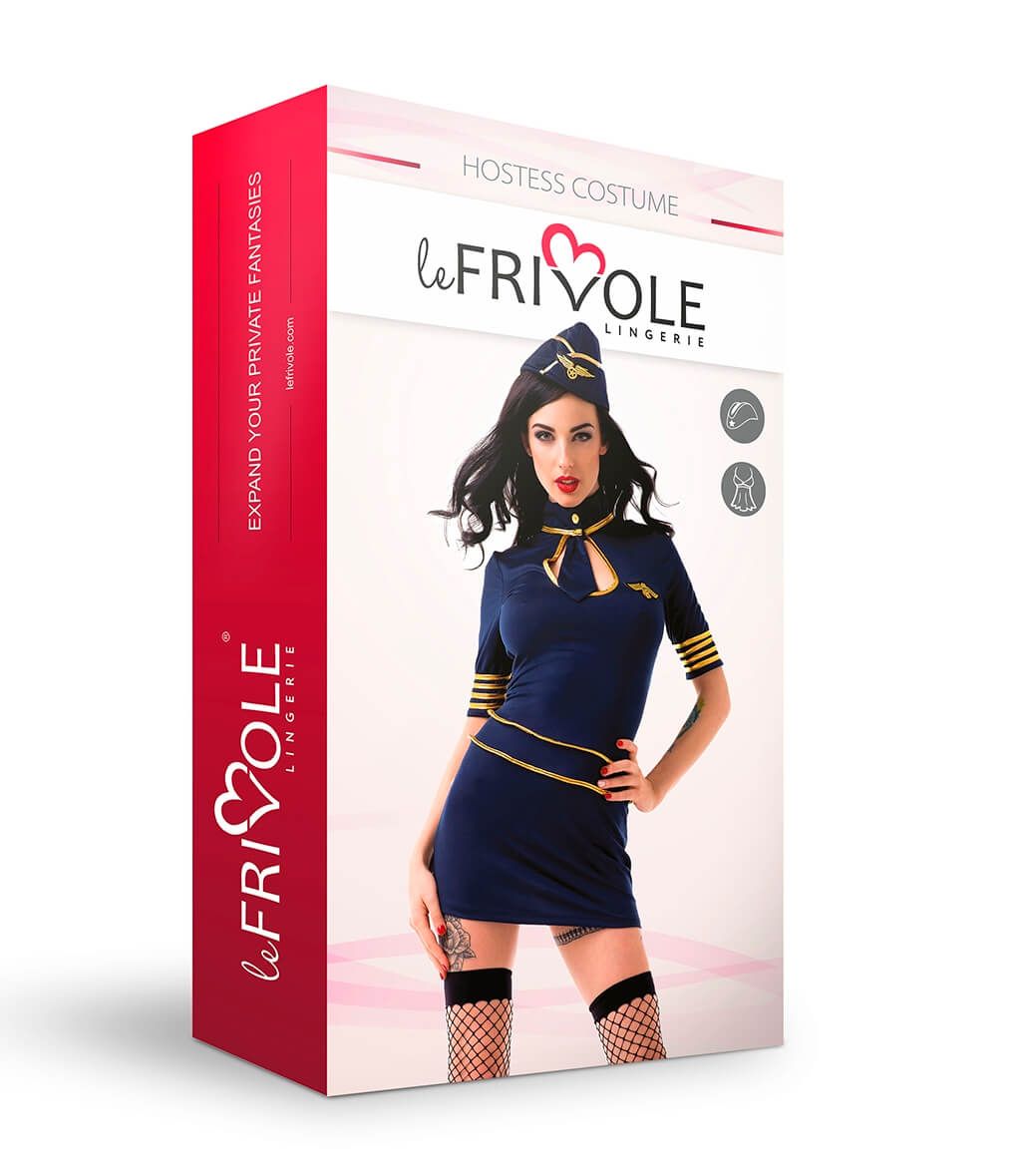 Эротическое костюм le frivole стюардесса премиум-класса в Москве