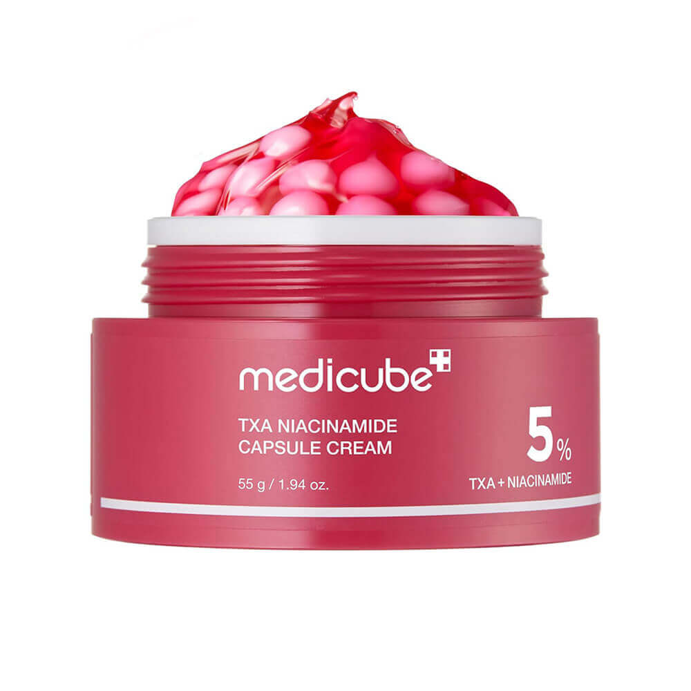 medicube txa niacinamide capsule cream 55g, осветляющий капсульный крем с 5% ниацинамида 55 г в Москве