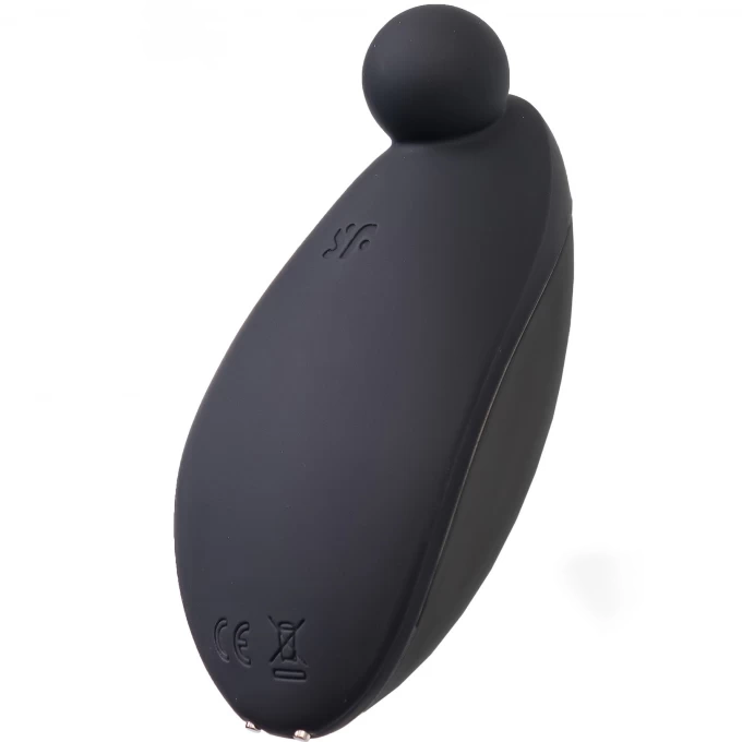 вибростимулятор клитора satisfyer spot on 2, черный, 9 см в Москве