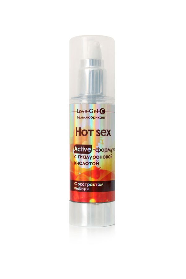 гель-лубрикант hot sex возбуждающий, с экстрактом имбиря 55 гр в Москве