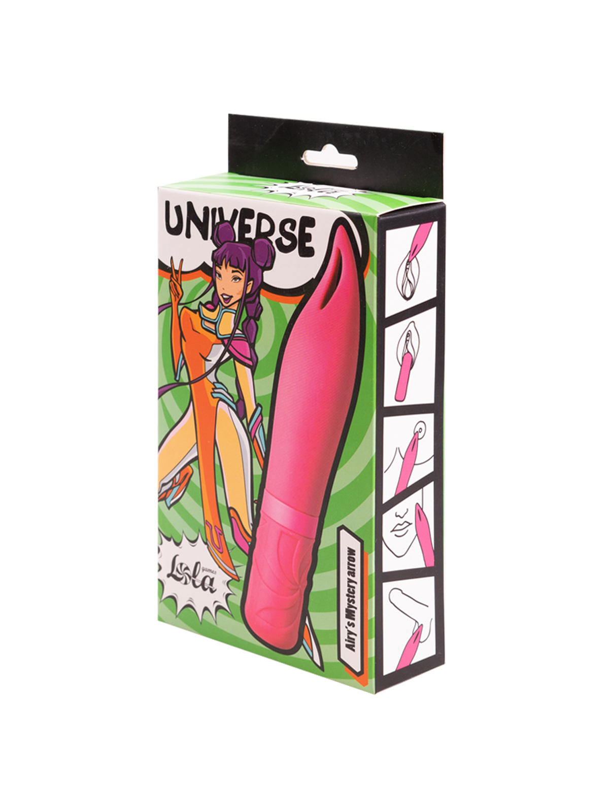 Перезаряжаемый Вибратор Universe Airy’s Mystery Arrow Pink 9602-03lola