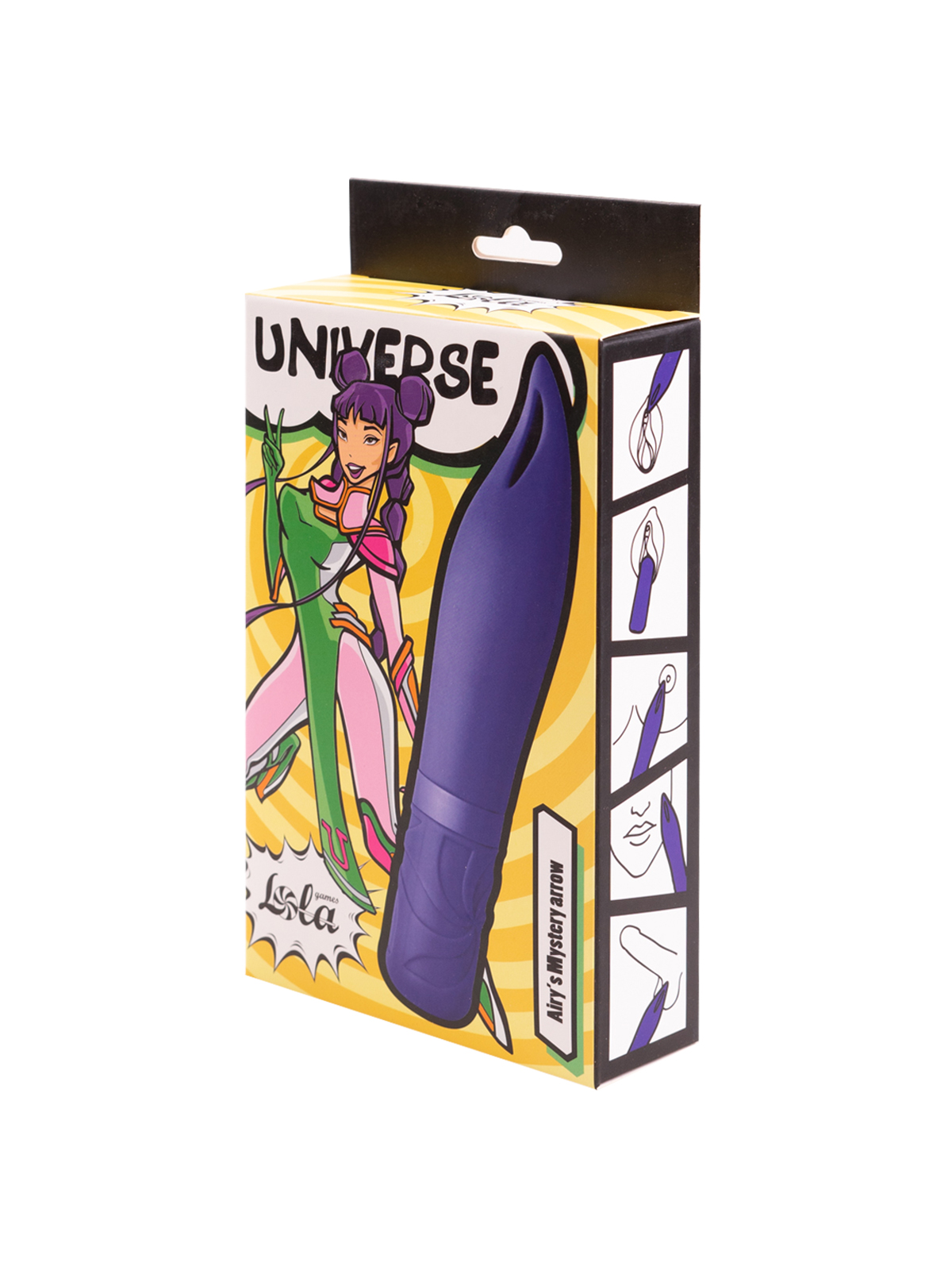 Перезаряжаемый Вибратор Universe Airy’s Mystery Arrow Blue 9602-01lola