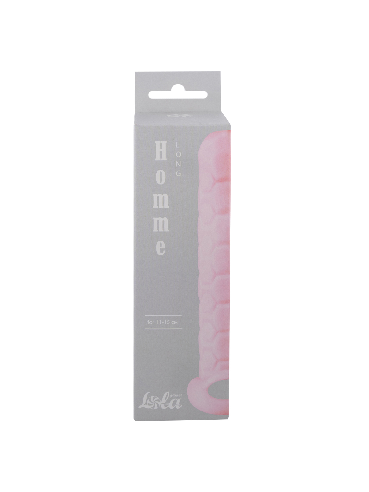 фаллоудлинитель homme long pink для 11-15 см 7009-02lola в Москве