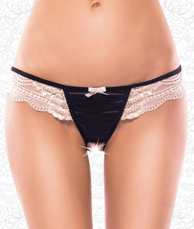 Эротическое стринги контактные flirton с кружевом 2706 в Москве