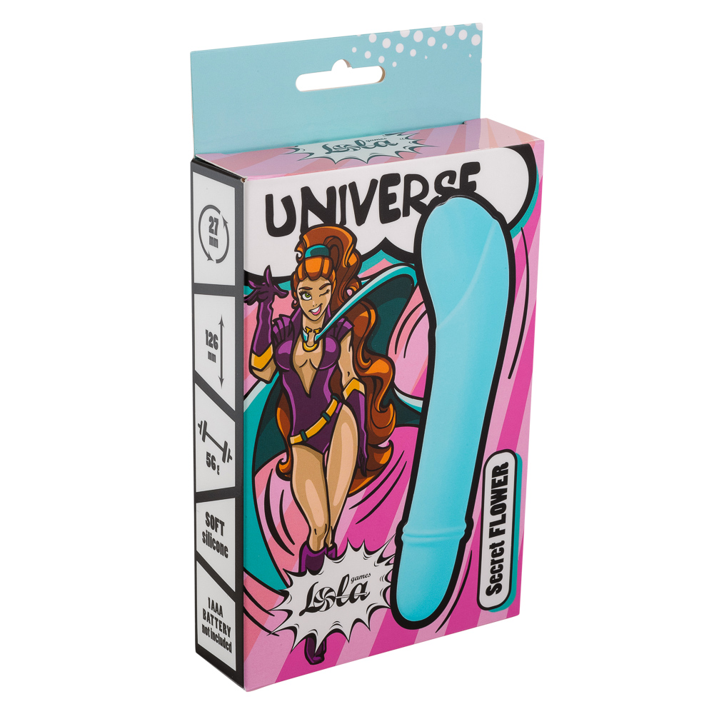 мини-вибратор universe secret flower blue 9501-01lola в Москве