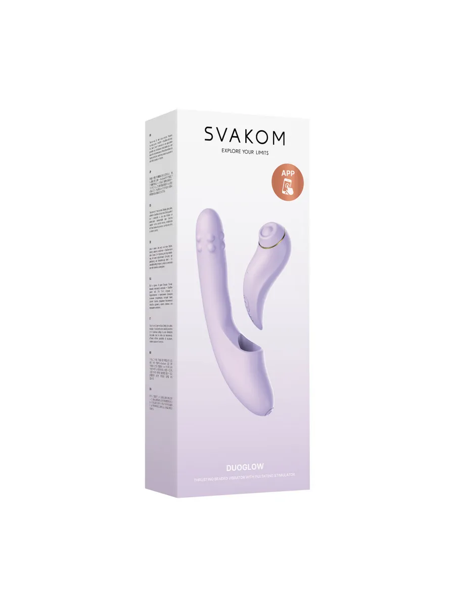 многофункциональный вибростимулятор svakom duoglow в Москве