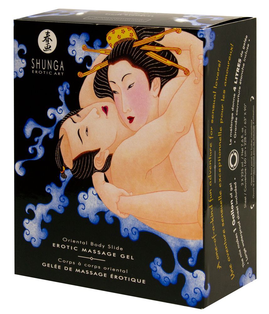 набор для восточного массажа shunga erotic massage gel, набор, 2 х 250 мл в Москве