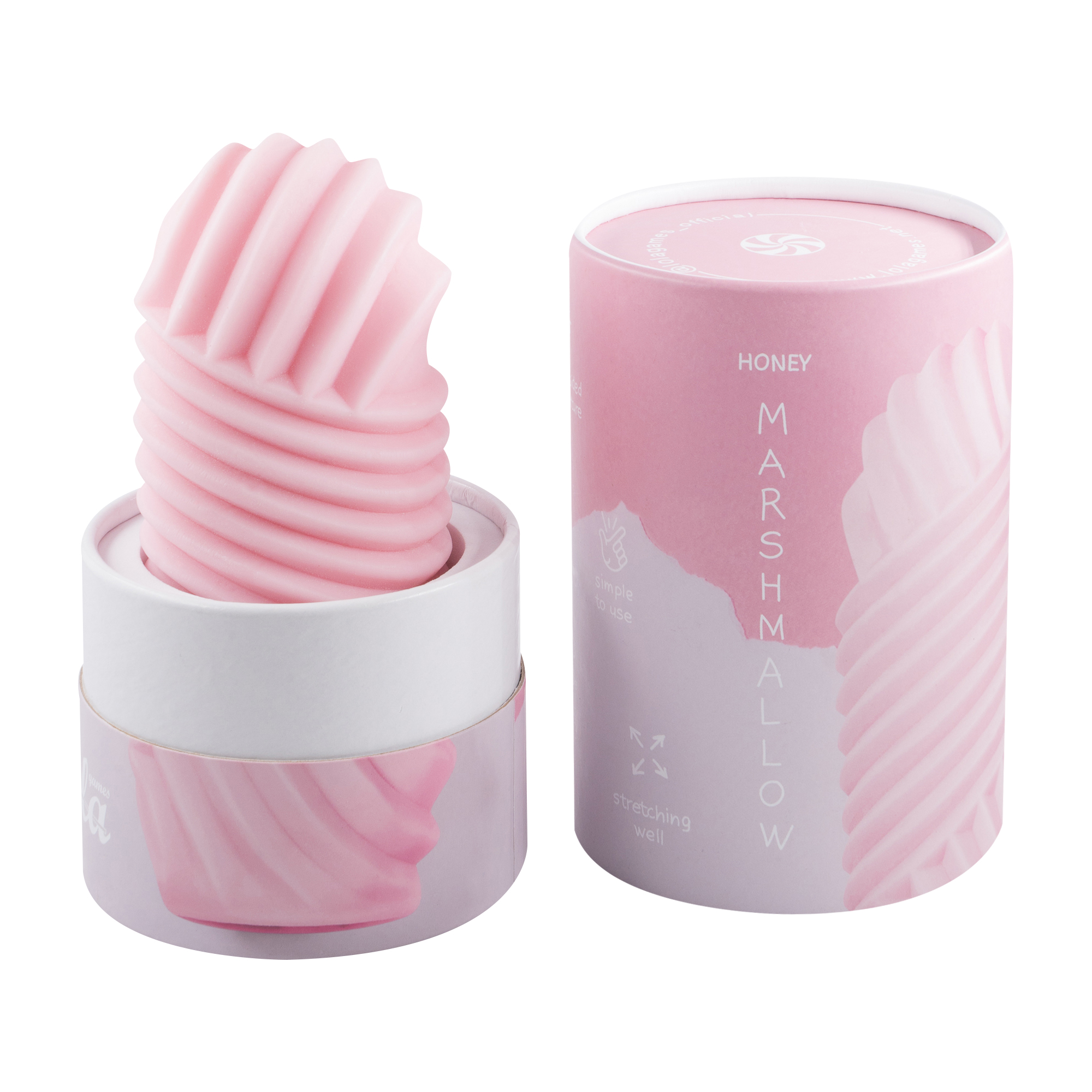 мастурбатор marshmallow maxi honey pink 8072-02lola в Москве