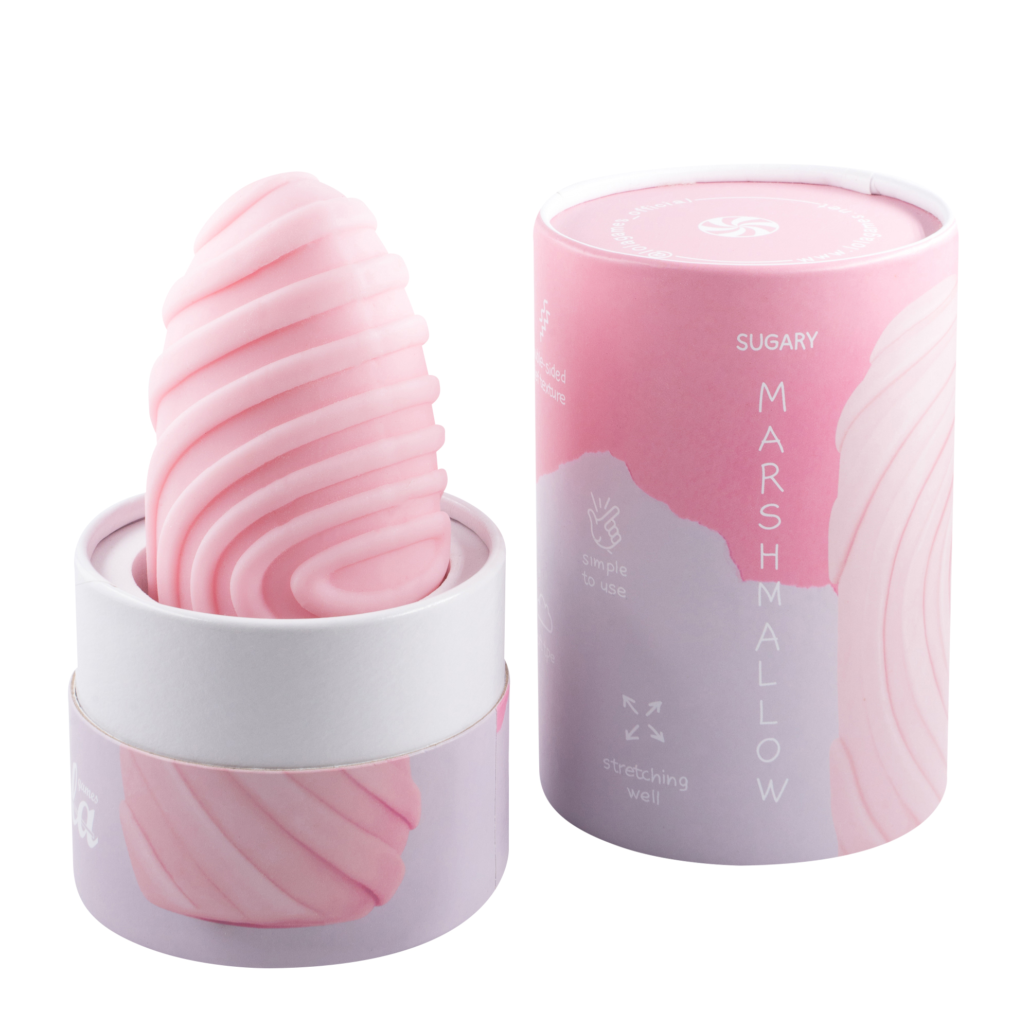 мастурбатор marshmallow maxi sugary pink 8071-02lola в Москве