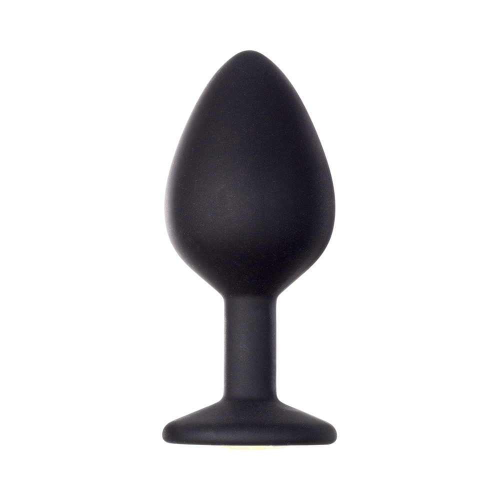 анальная пробка emotions cutie medium black  golden crystal 4012-07lola в Москве