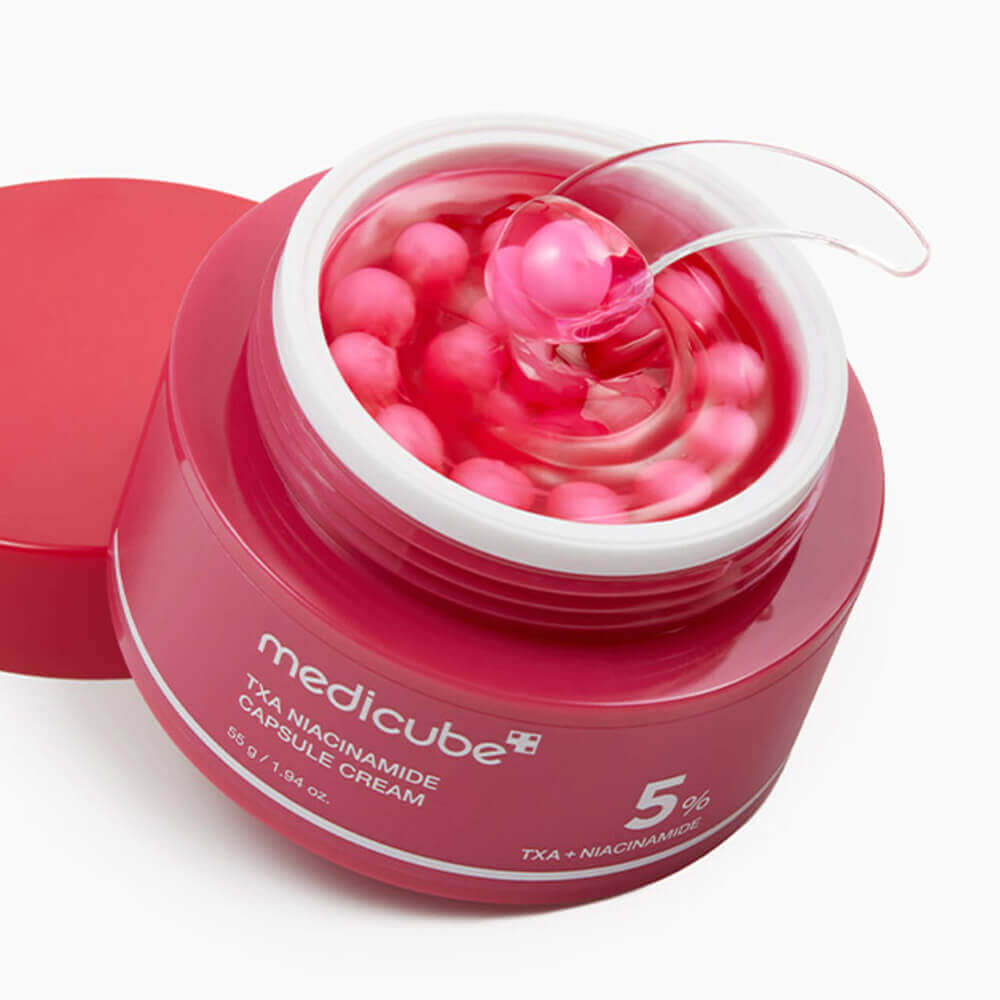 medicube txa niacinamide capsule cream 55g, осветляющий капсульный крем с 5% ниацинамида 55 г в Москве
