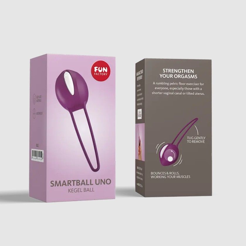 вагинальный шарик fun factory smartballs uno, фиолетовый в Москве