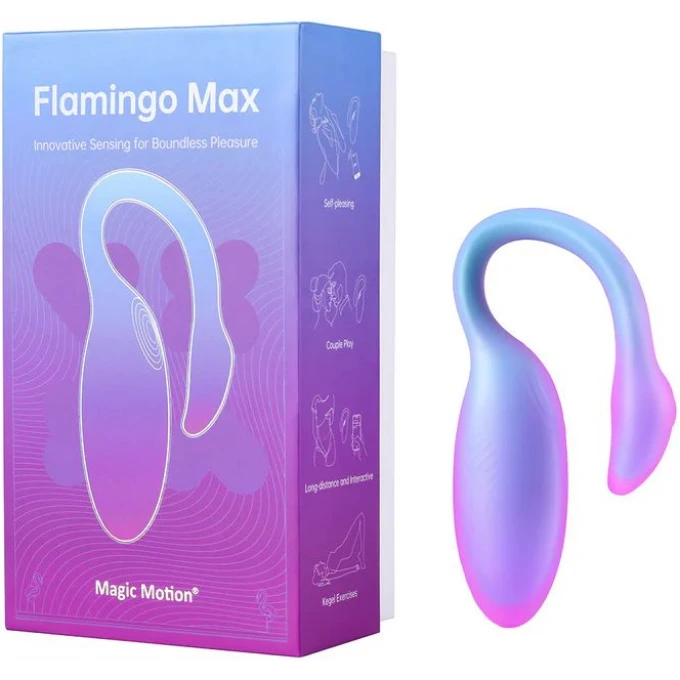 вибратор magic motion flamingo max синий в Москве