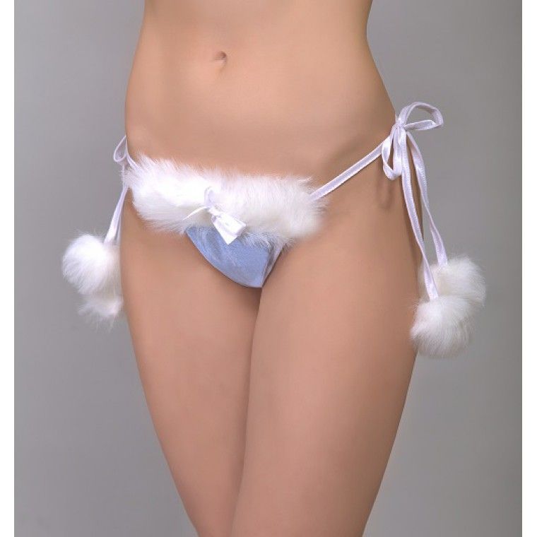 Эротическое трусы flirton xmas голубые в Москве