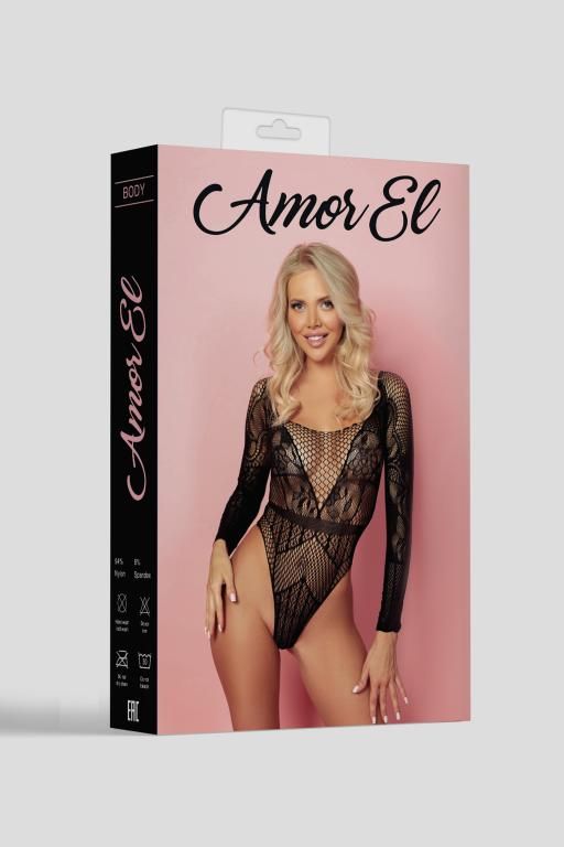 Эротическое боди amor el ажурный (s/l) в Москве