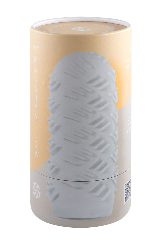 мастурбатор marshmallow maxi juicy white 8073-01lola в Москве