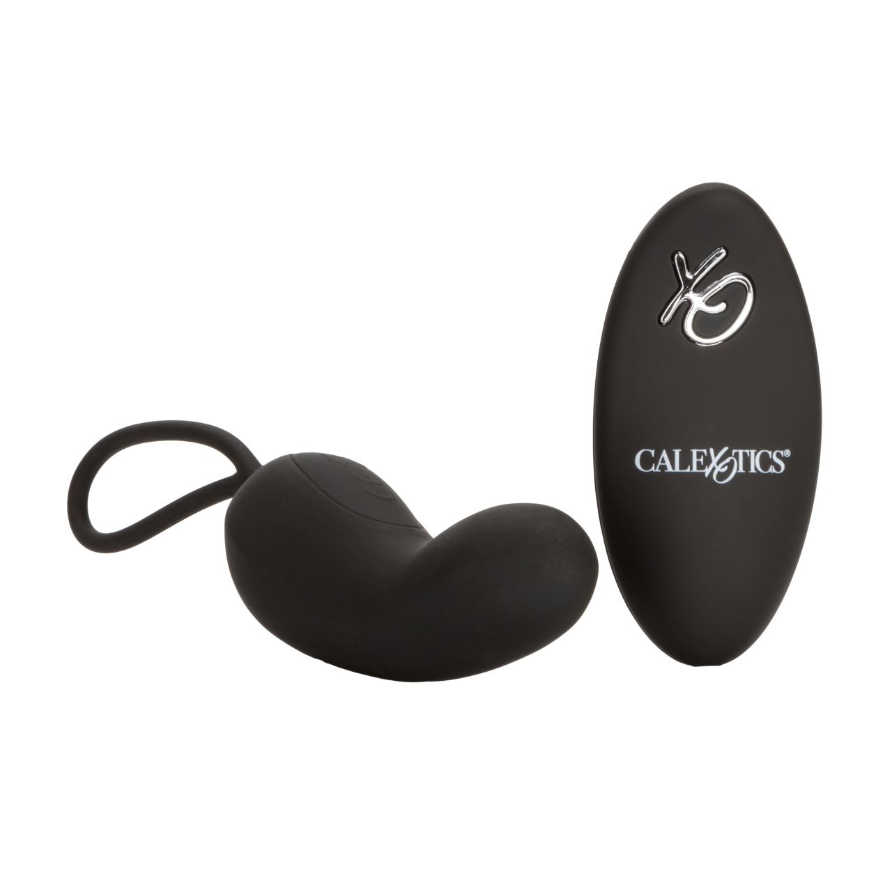 компактный вибромассажер с управлением при помощи пульта silicone remote rechargeable curve в Москве