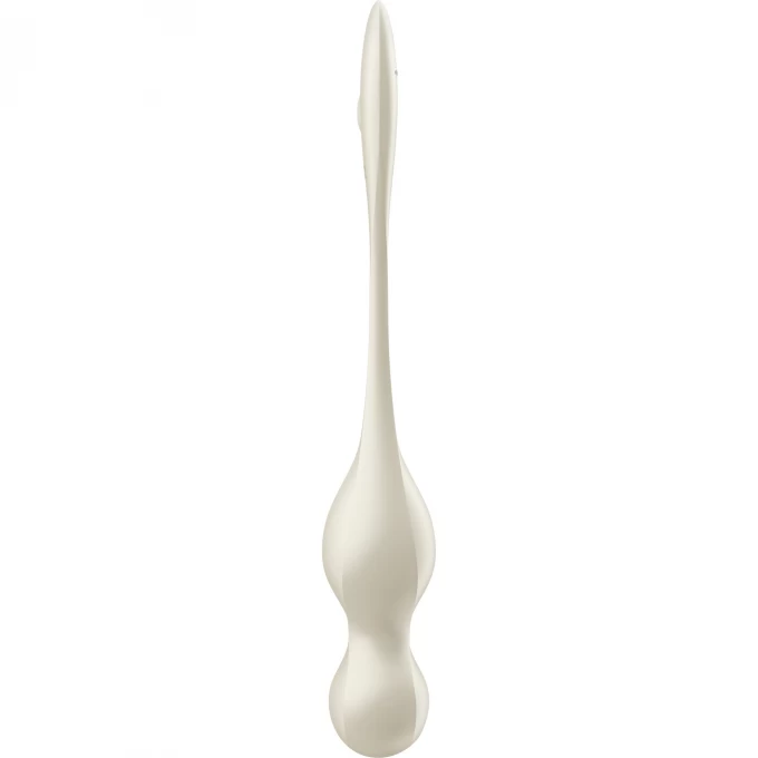 вагинальные шарики с вибрацией satisfyer love birds 1 connect app, белый, 22,2 см в Москве