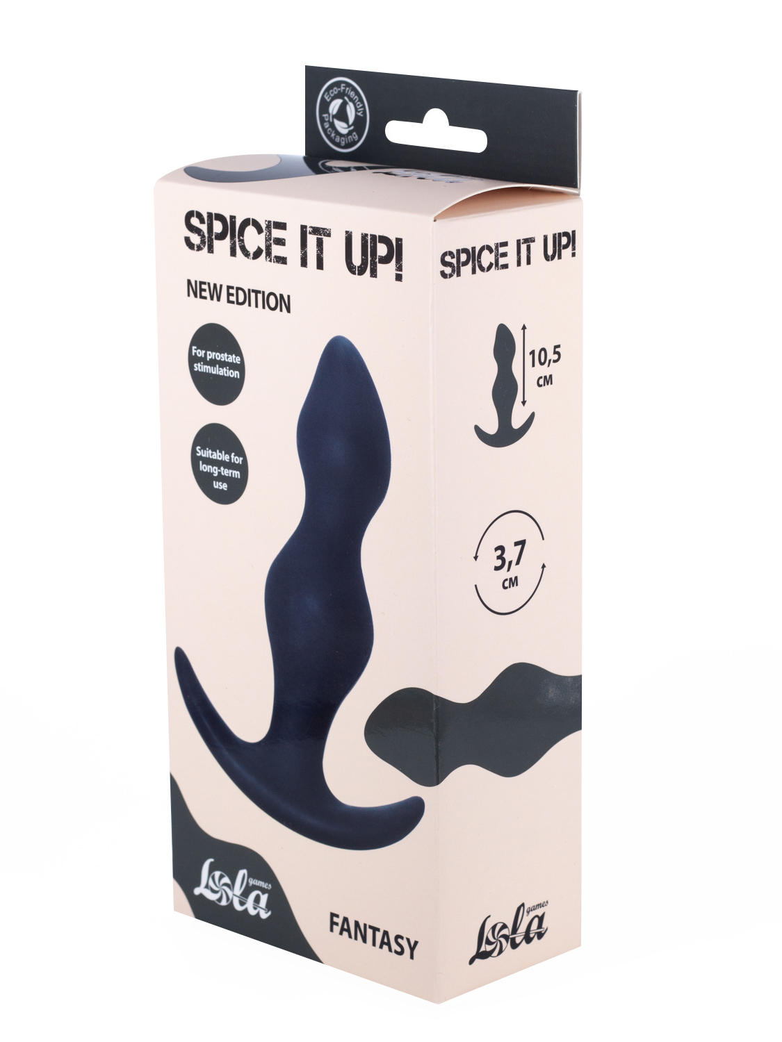 анальная пробка spice it up fantasy dark grey 8006-02lola в Москве