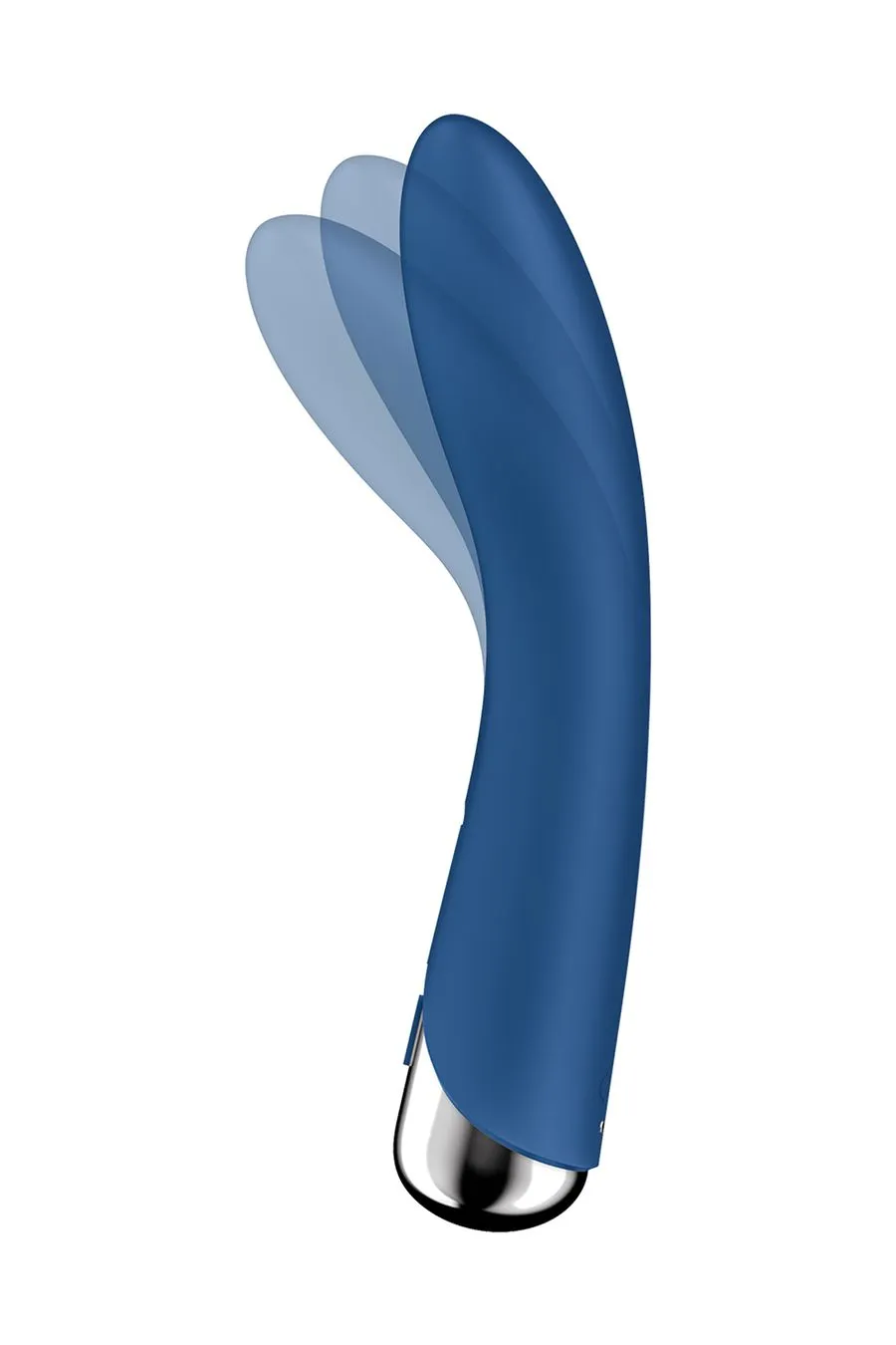 вибратор для точки g с ротацией satisfyer spinning vibe 1, силикон, синий, 17,8 см в Москве