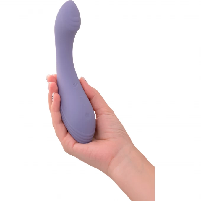 вибромассажер для точки g satisfyer g-force, сиреневый, 19 см в Москве